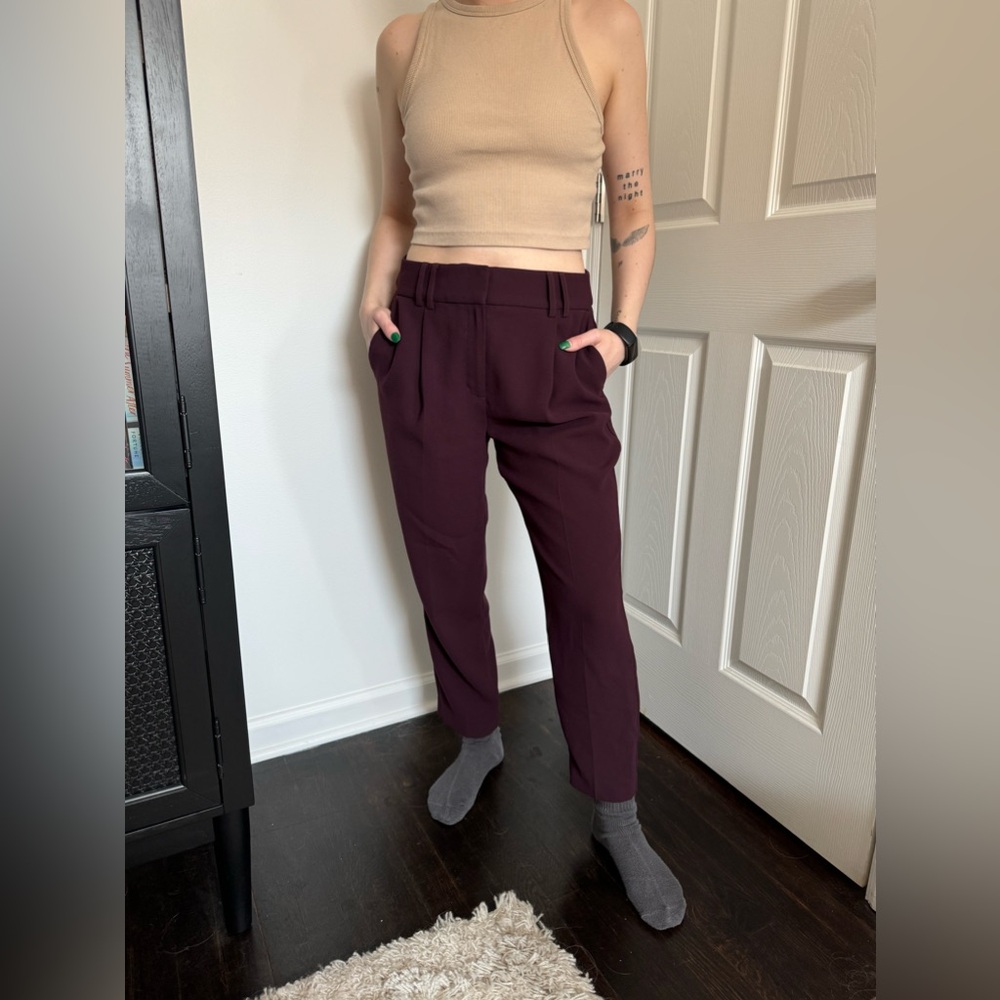 Express Ankle High Rise Pant - Picture 6 of 6